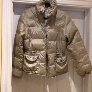 Calvin Klein Off-White/ Pearl colour Puffer Jacket